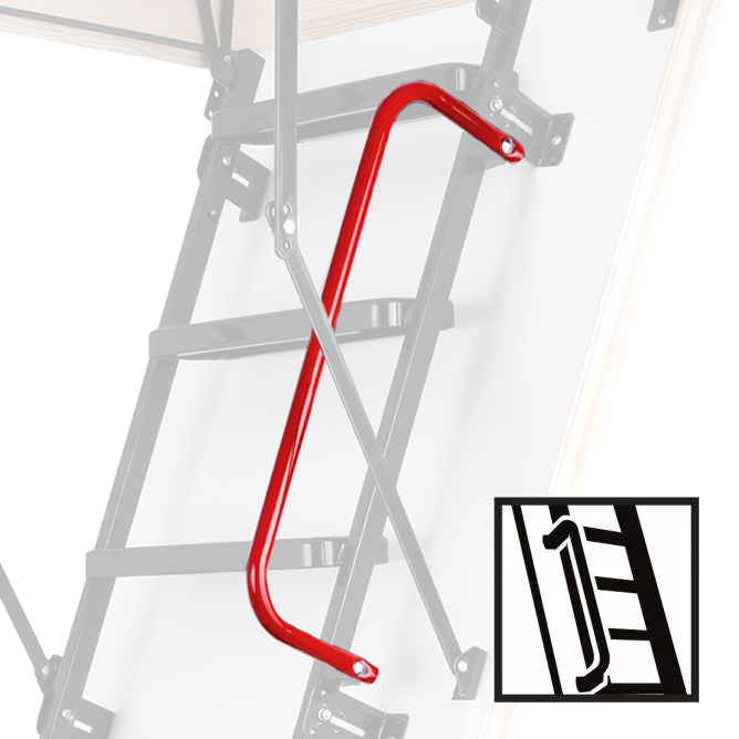 Поручень металевий МІНІ (468 мм) для сходів OMAN недорого